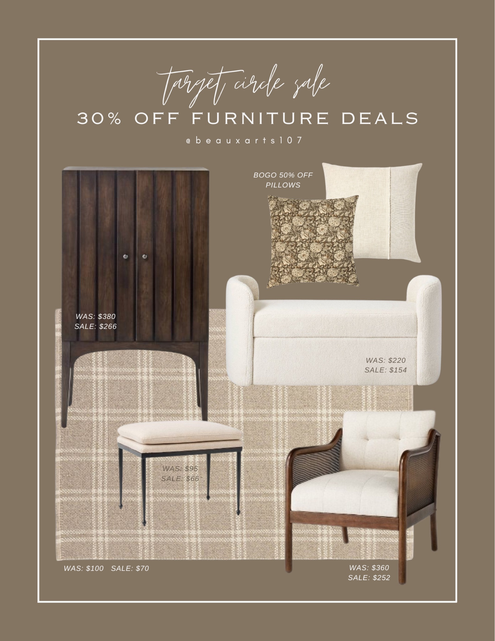Save 30% off beautiful home furniture and bogo 50% off on cute throw pillows! 

#LTKHome #LTKSaleAlert #LTKSummerSales