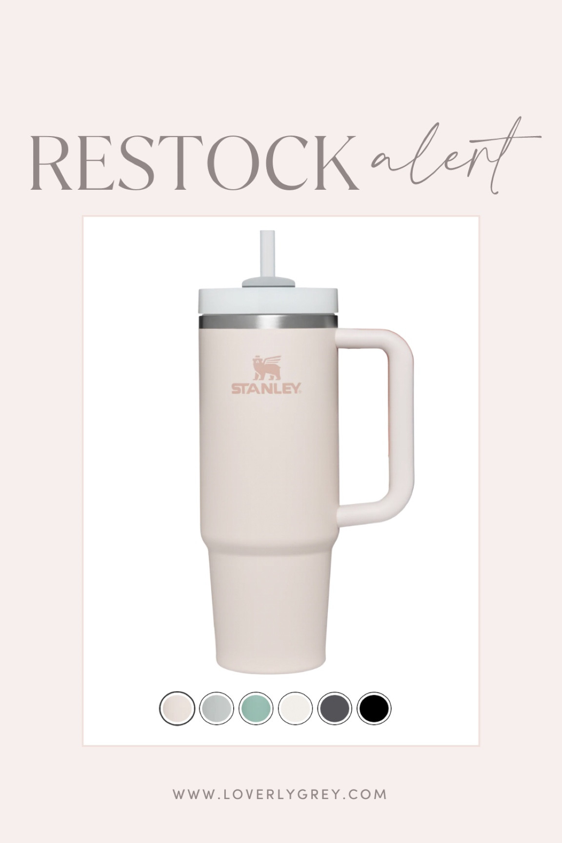 30oz Stanley tumblers are fully restocked! #loverlygrey

#LTKtravel #LTKstyletip #LTKunder50