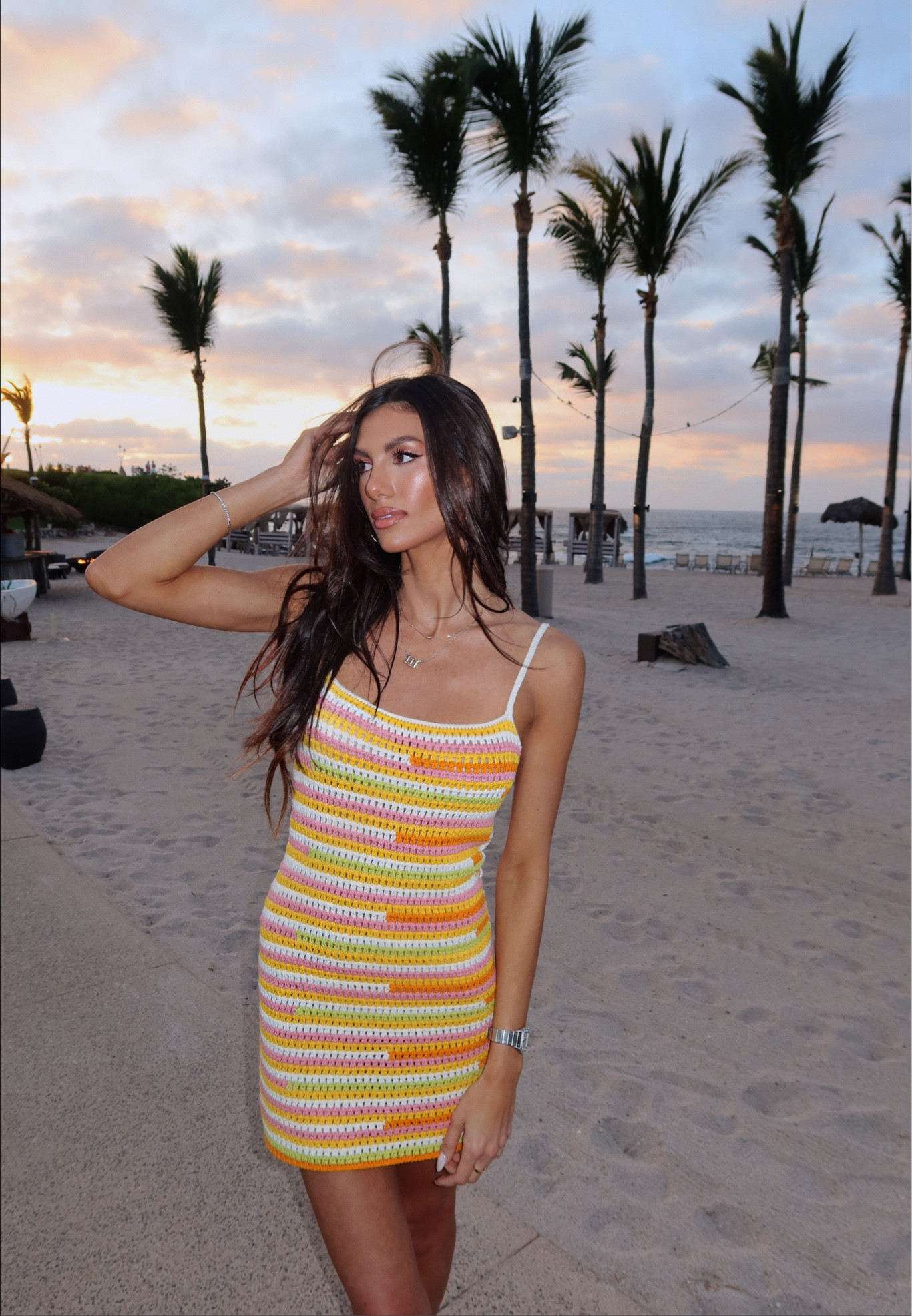 Stunning, bright knit mini dress by Camila Coelho Collection, Revolve 🤍🔅 my fav vacation outfit in Punta Mita ✨ 

#LTKtravel #LTKSeasonal #LTKFestival