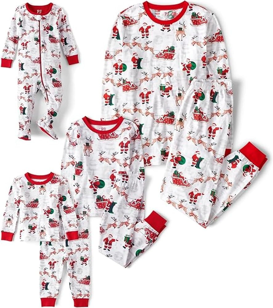 The Children’s Place Family Matching, Christmas and Holiday Pajama Sets, Cotton | Amazon (US)