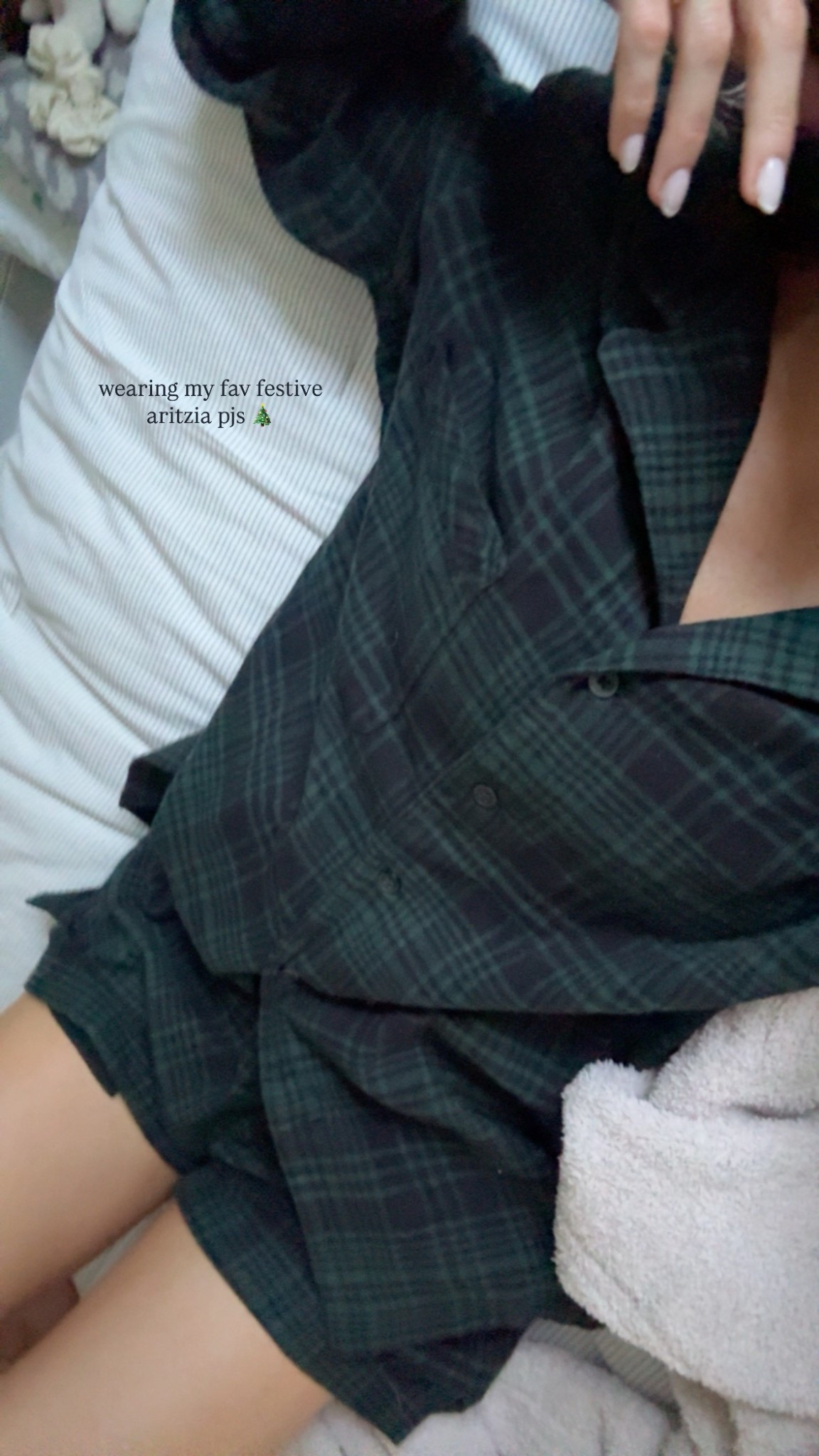 Fav festive Aritzia pjs that you can wear long after the holidays too! 🎄❤️ (wearing size small) 

#LTKmomlife #LTKootd #LTKHoliday