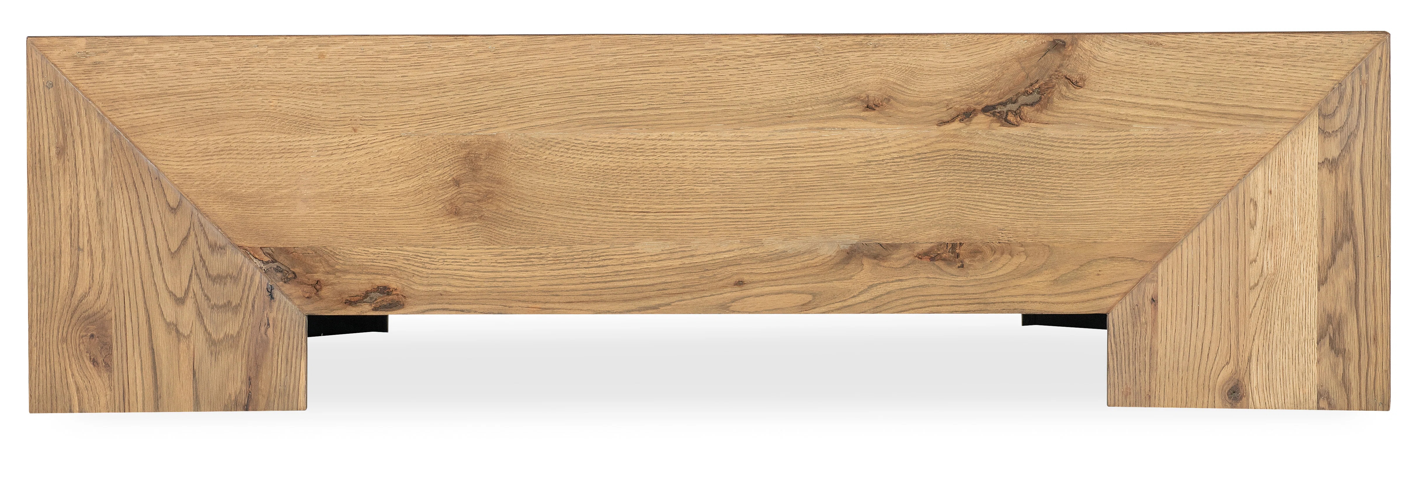 Hooker Furniture Wade Chunky Coffee Table - Natural Oak | Wayfair | Wayfair North America
