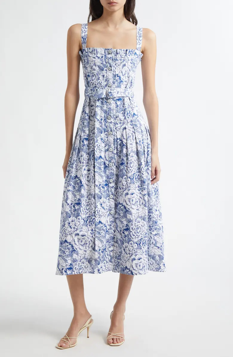 Cinq à Sept Floral Print A-Line Dress | Nordstromrack | Nordstrom Rack