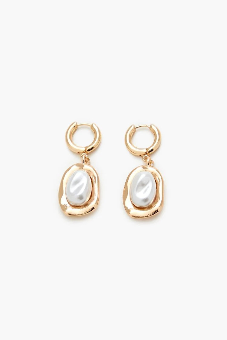 Faux Pearl Drop Earrings | Forever 21