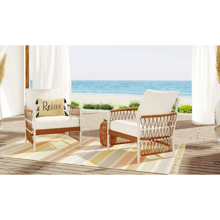 Better Homes & Gardens Lilah 3 Piece Outdoor Bistro Set | Walmart (US)
