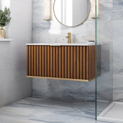 Terra 36'' Single Bathroom Vanity with Top | Wayfair North America