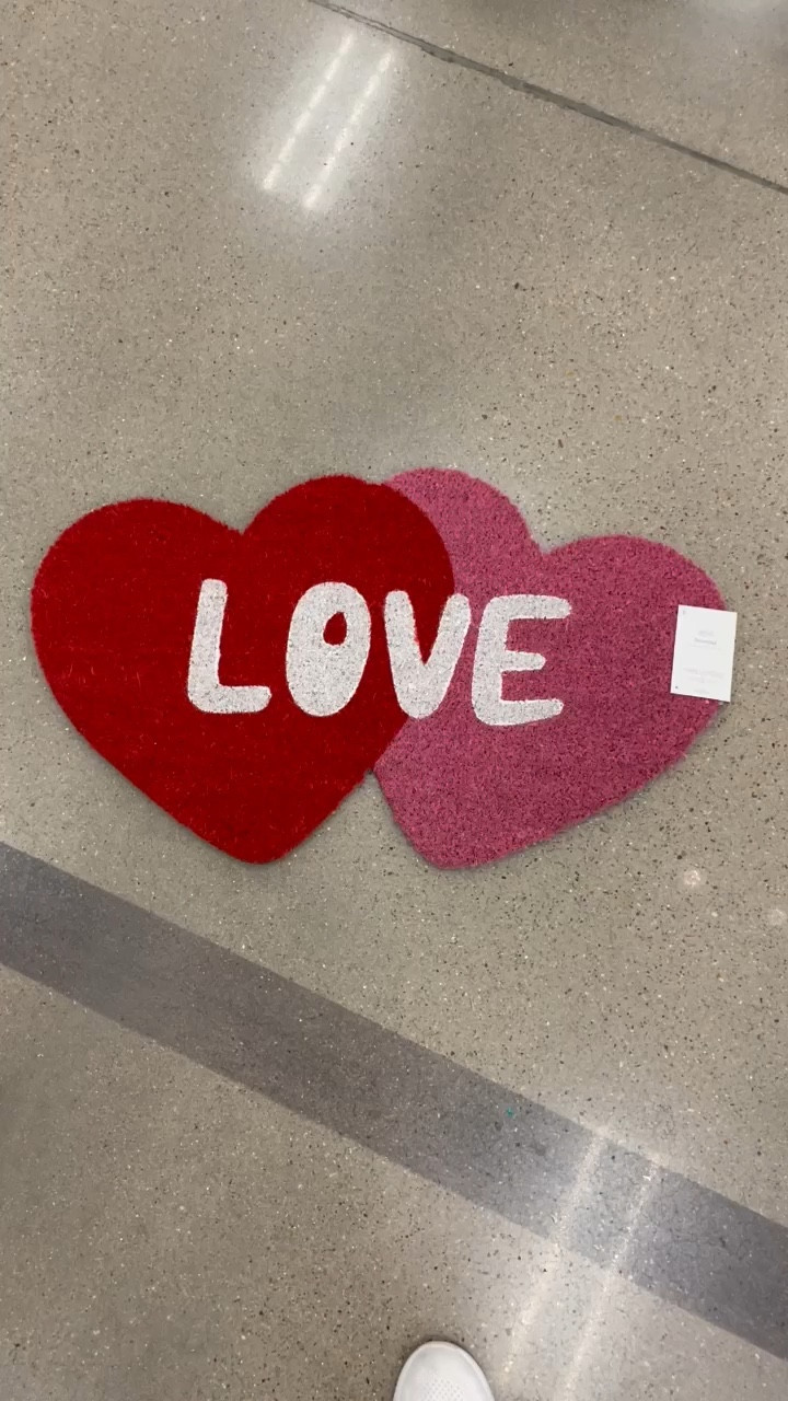 Love is in the air at Target and these cutie doormats are the perfect touch 

#LTKHome #LTKHoliday #LTKSeasonal