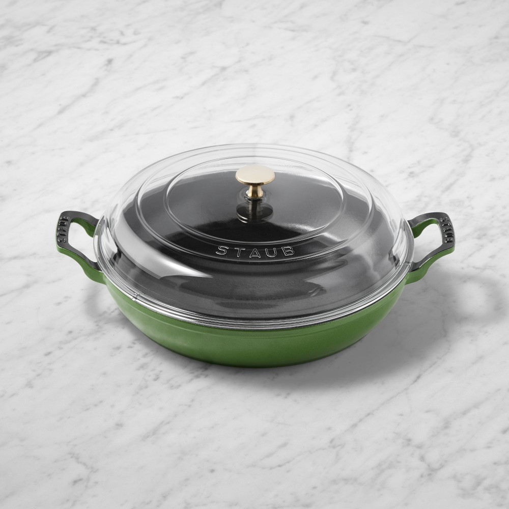 Staub Enameled Cast Iron Everything Braiser, 3.5-Qt. | Williams-Sonoma