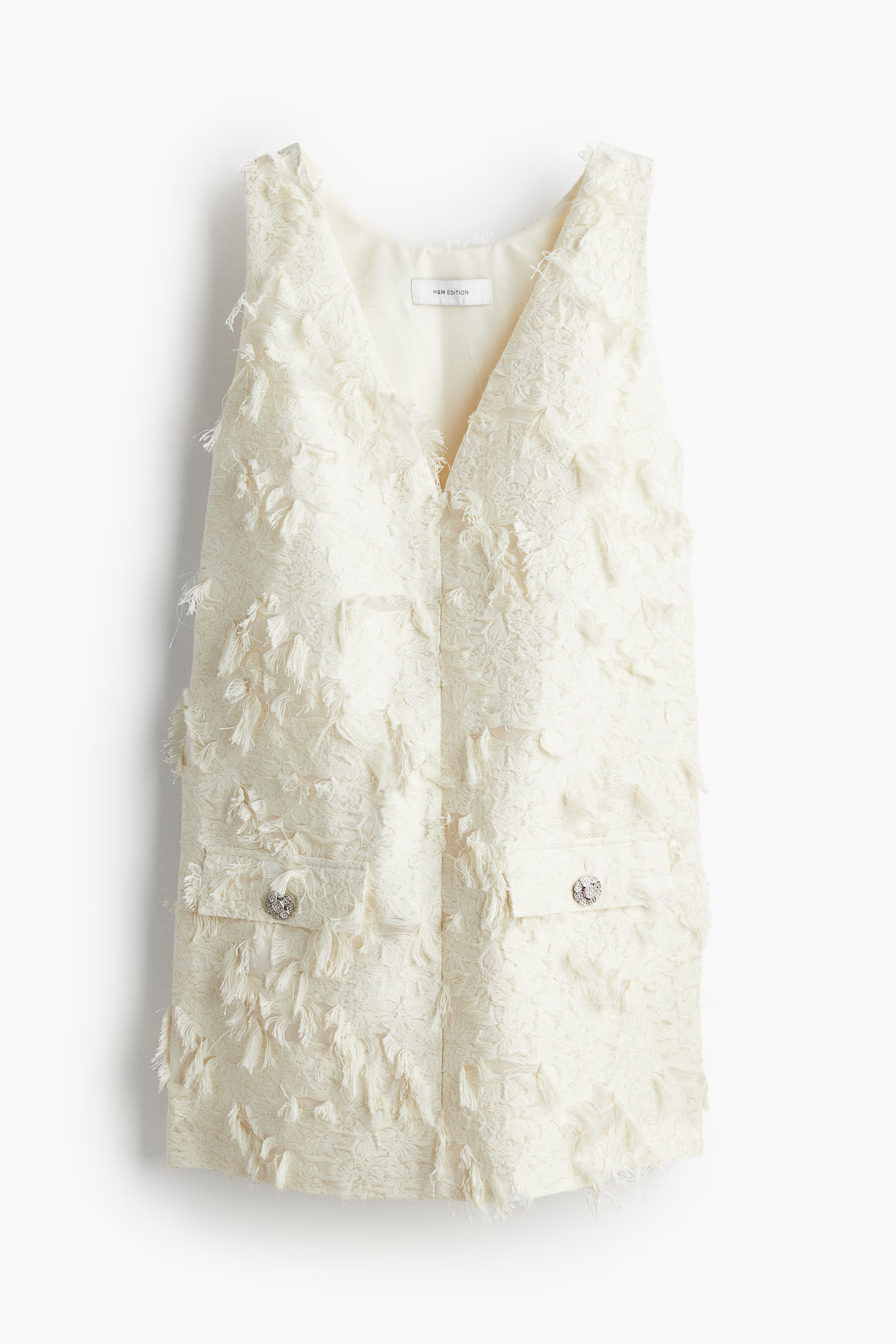 Jacquard-Weave Mini Dress | H&M (US + CA)