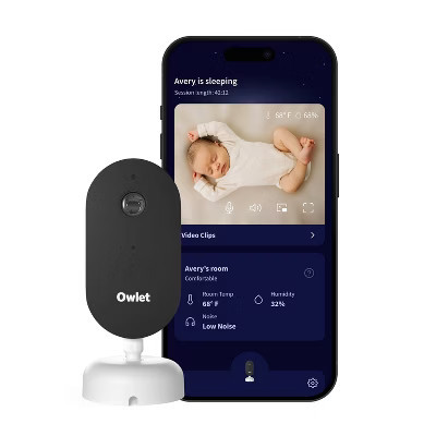 Owlet Dream Sight (Gen 3) Smart 2K HD Digital Video Baby Monitor - White | Target