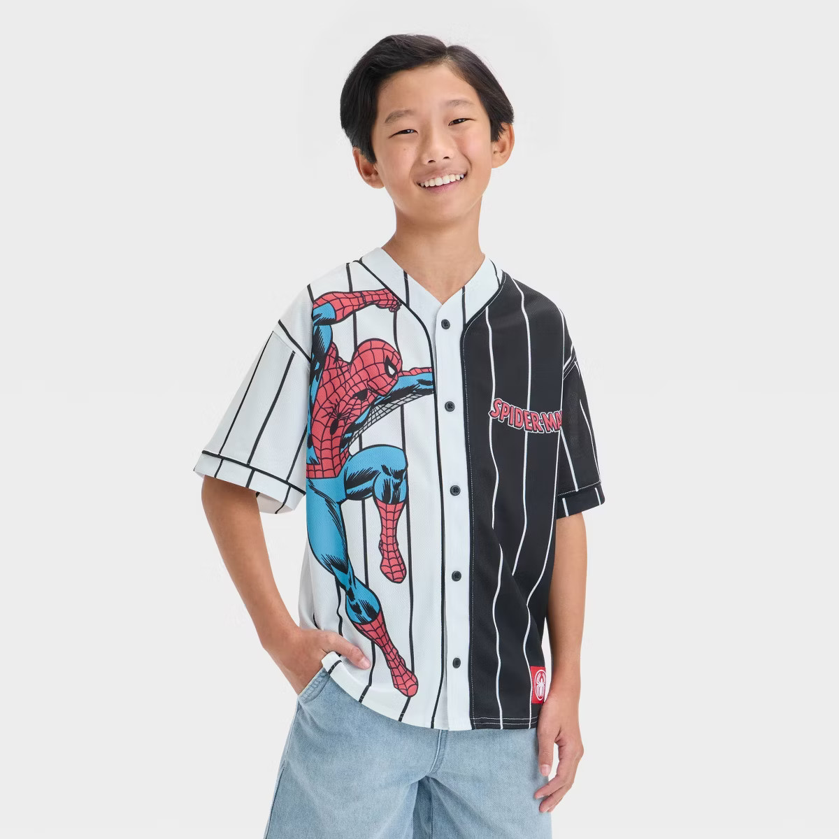 Boys' Spider-Man Baseball Jersey | Target