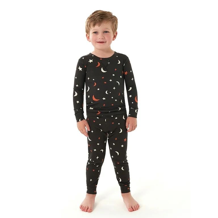 Modern Moments by Gerber Toddler Neutral Halloween Pajama Set, 2-Piece, Sizes 12M-5T | Walmart (US)