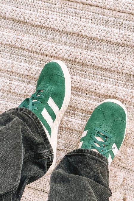 I love my green adidas gazelle sneakers - such a fun pop of color for any neutral outfit! I’ve got pink sneakers too 🙃

#LTKstyletip #LTKshoecrush #LTKSeasonal