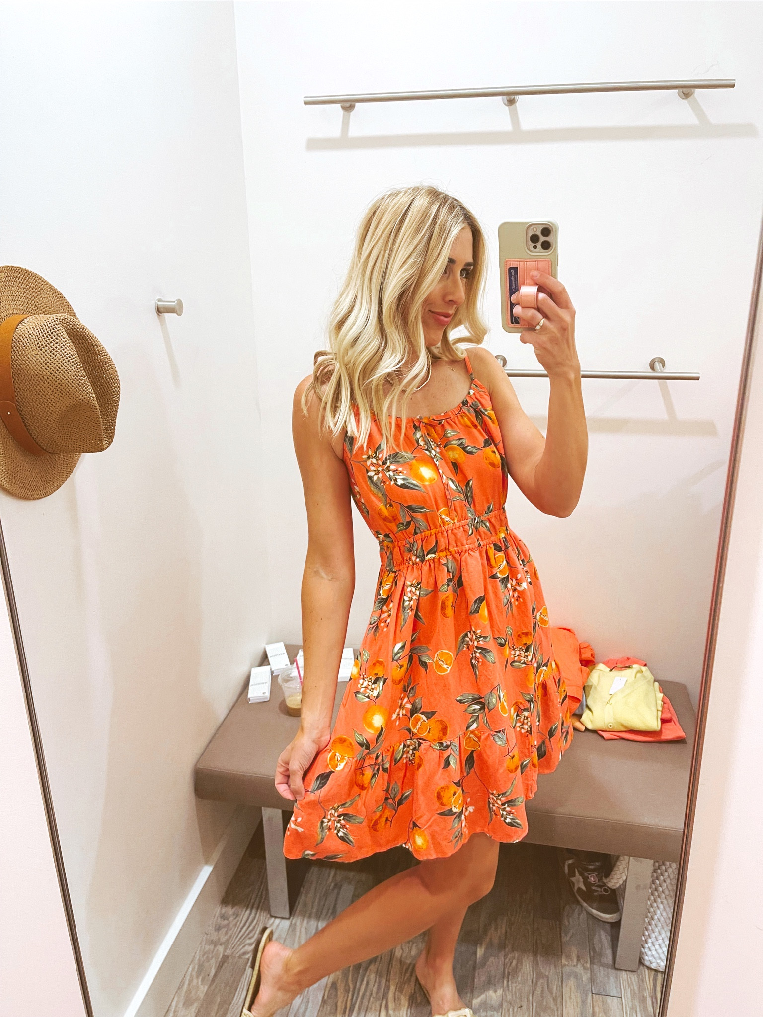 #HOCcoral dress from #Loft!

#HOCautumn #HOCspring 

#LTKunder100 #LTKunder50 #LTKsalealert