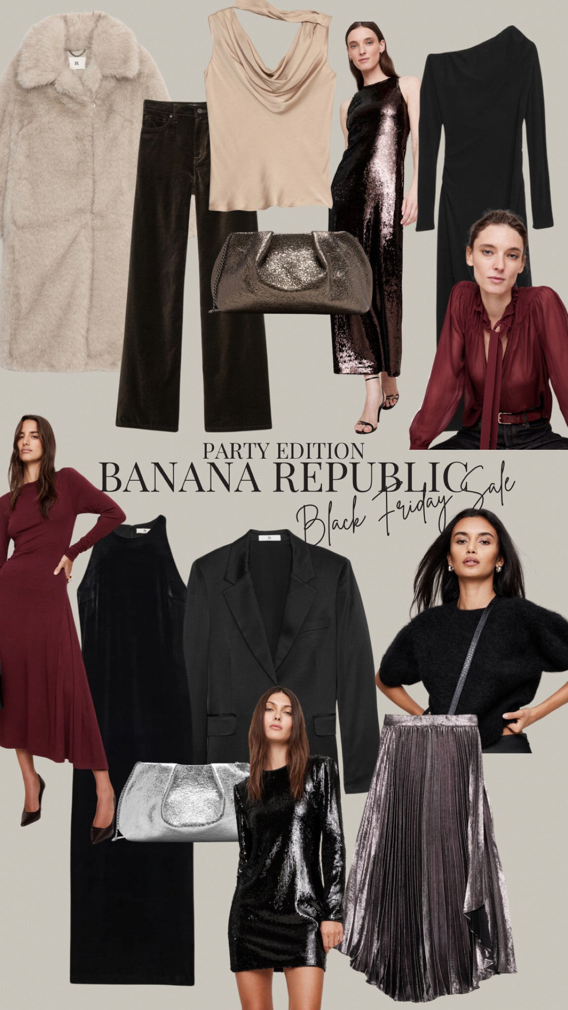 Banana Republic Black Friday Sale - Party Edition

#LTKSeasonal #LTKHoliday #LTKParties