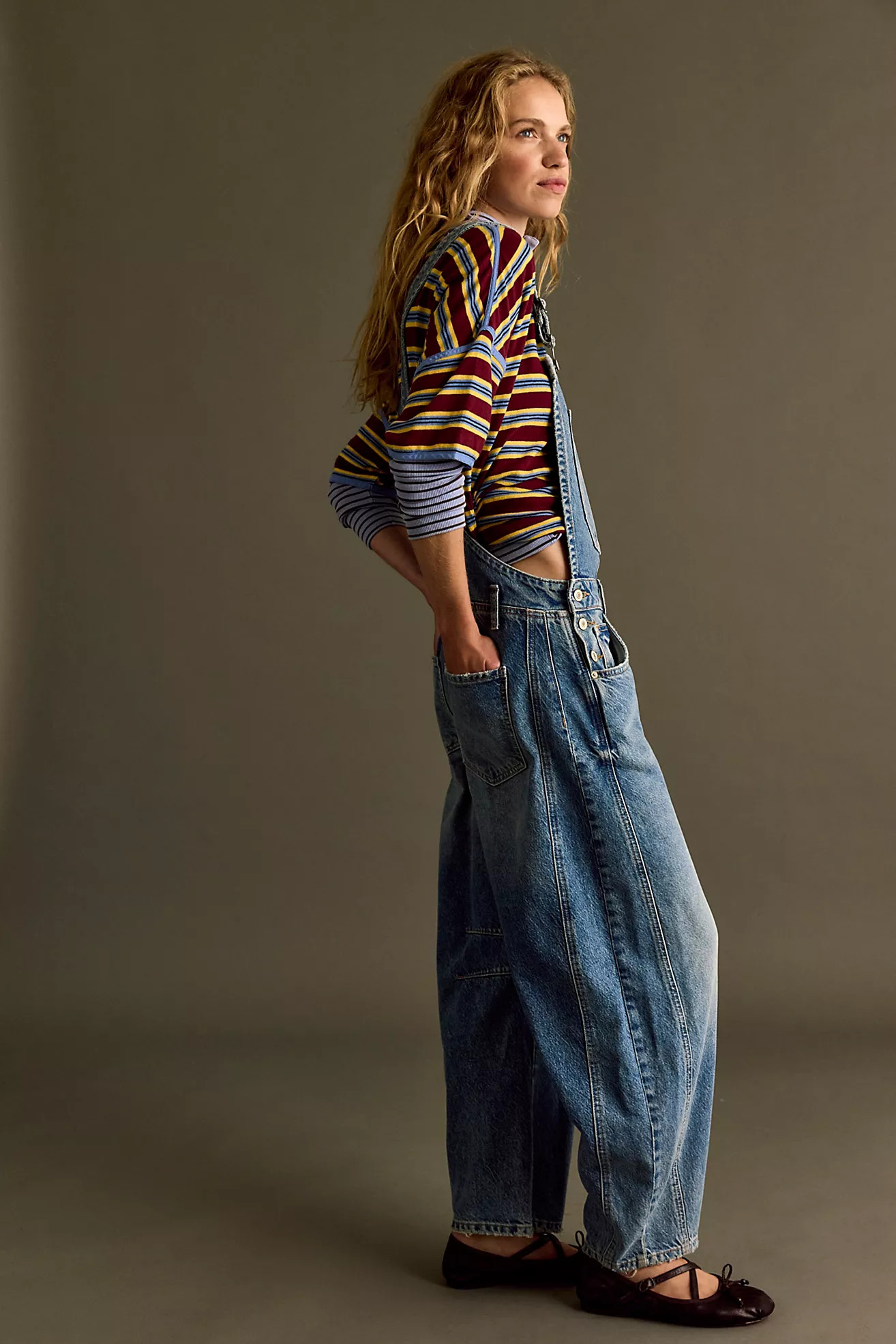 We The Free Good Luck Barrel Overalls | Free People (Global - UK&FR Excluded)