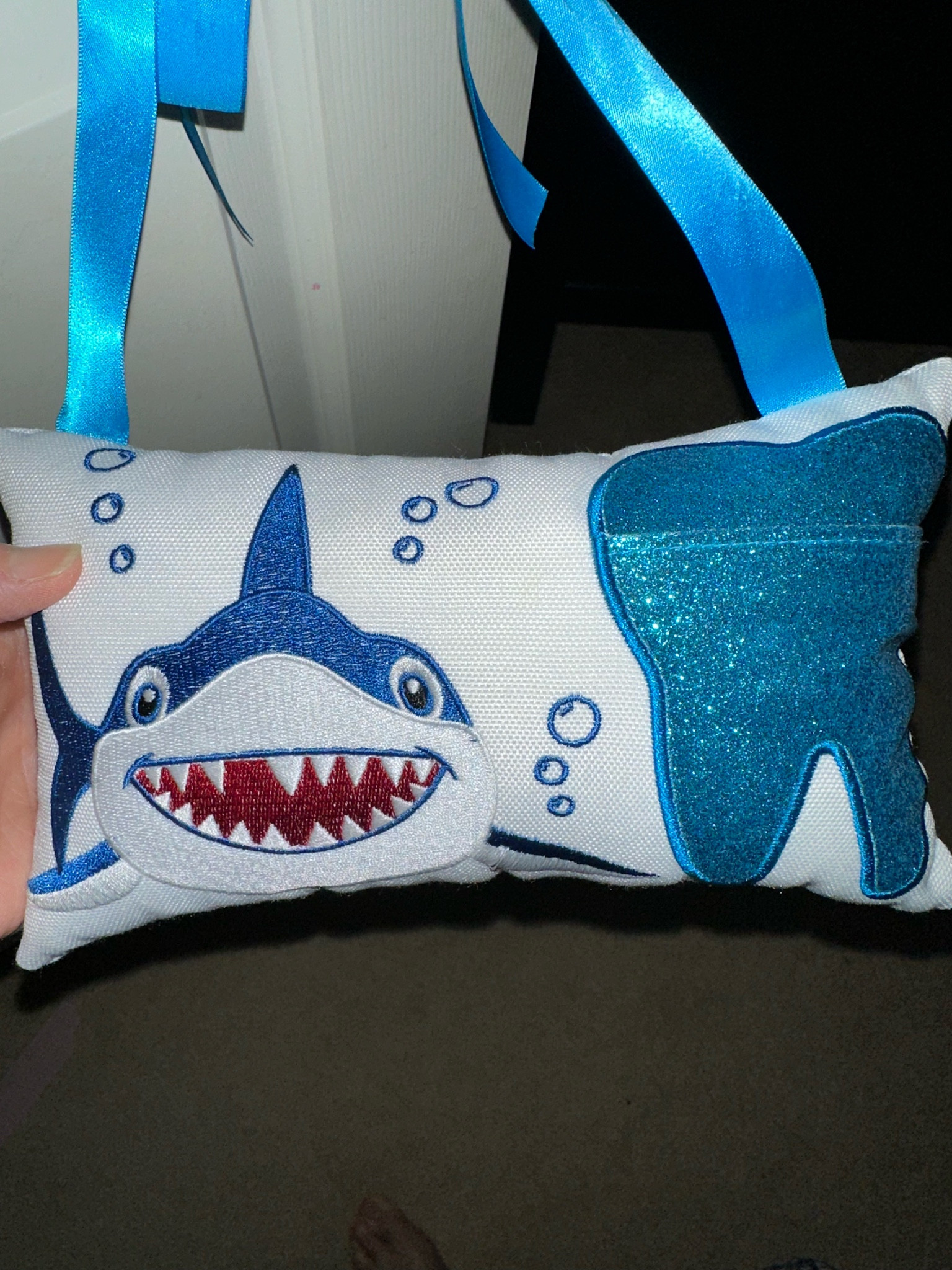 Mom hack! Tooth fairy pillow so you don’t have to sneak under their actual pillow! 

#momtips #momsaves #toothfairy

#LTKfindsunder50 #LTKMostLoved #LTKkids