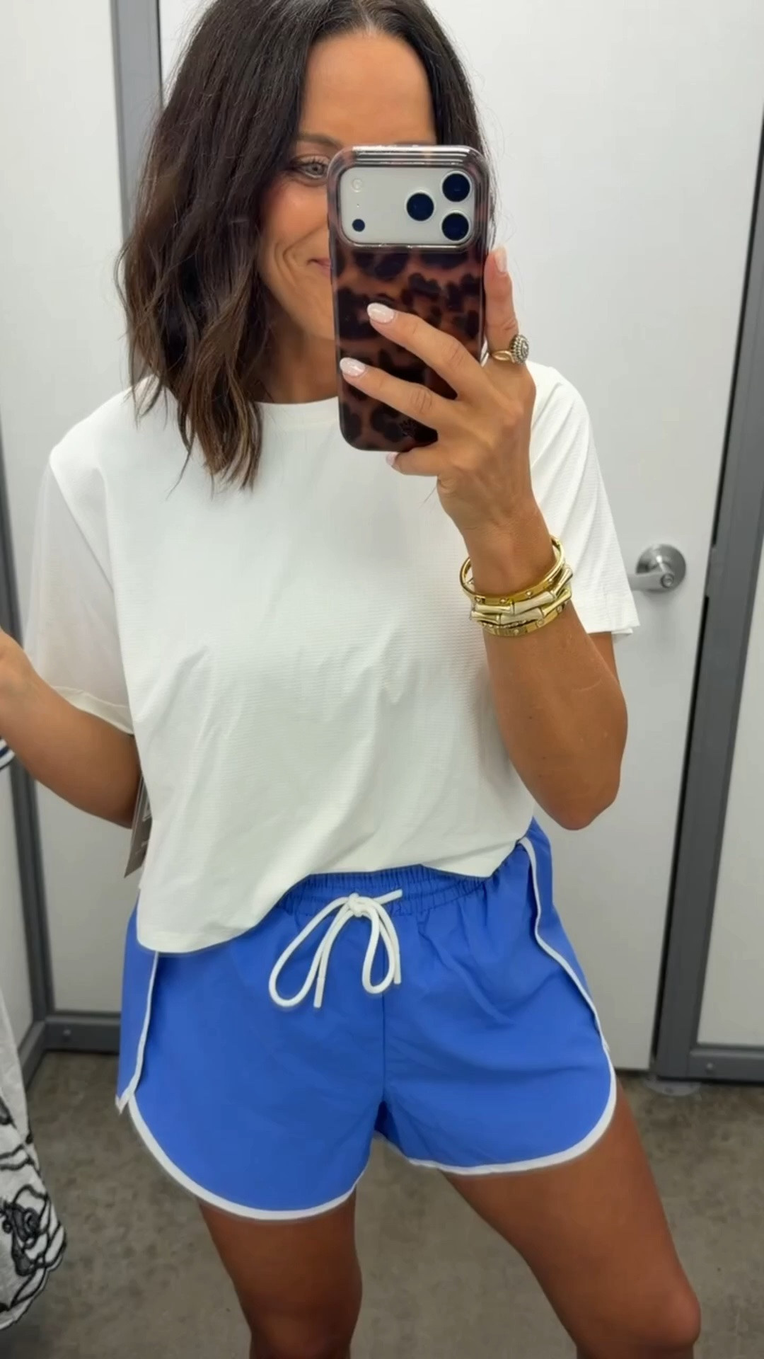 Walmart shorts are givinggg 💙such an easy everyday outfit or gameday and I love the contrast with this white tee! Wearing an XS 

#WalmartFashion #WalmartFinds #AffordableFashion #WalmartStyle #LTKFinds