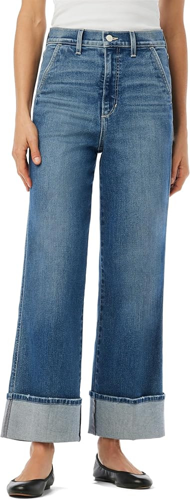 Joe's Women's The Trixie High Rise Wide Leg Denim Trouser | Amazon (US)