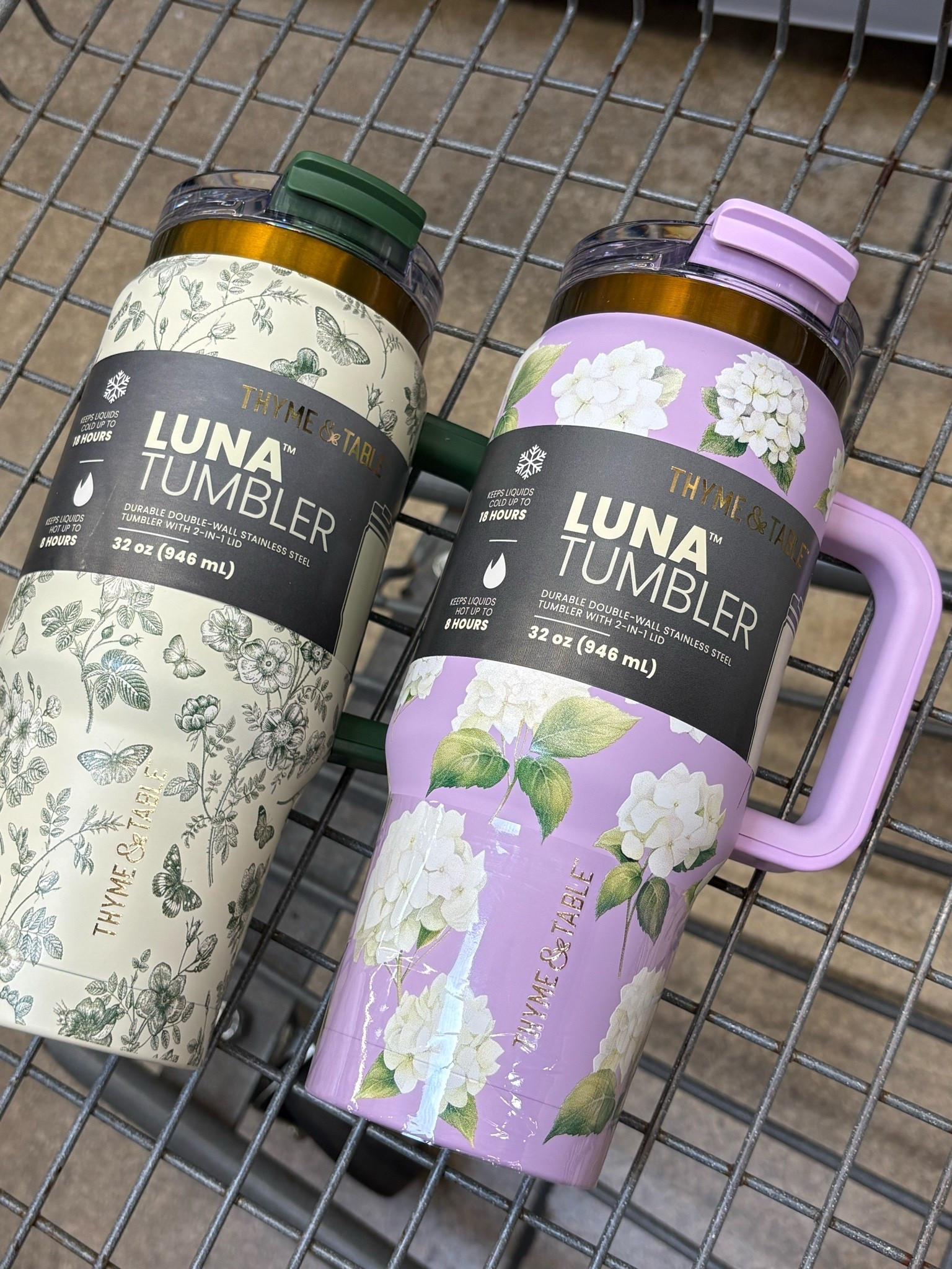 Thyme & Table 32oz Stainless Steel Luna Tumbler with Handle and Dual Straw Lid

🌸 Hydration just got a whole lot prettier! 💧✨

I found these gorgeous Thyme & Table 32 oz Stainless Steel Luna Tumblers at Walmart, and I couldn’t walk past them! The beautiful all-over floral prints (one in green and one in pink) make these tumblers just as stylish as they are practical.

For only $20, you get a 32 oz insulated stainless steel tumbler with a comfortable carry handle and a dual straw lid, making it perfect for work, school, college, road trips, errands, or keeping your favorite drinks close all day long.

If you’re looking for an affordable tumbler that combines pretty design with everyday function, this is definitely one to check out!

🌸 32 oz capacity
🥤 Stainless steel insulated
✨ Dual straw lid
🩷 Easy-carry handle
💰 Only $20

#LTKStyle #ThymeAndTable #Tumbler #FloralTumbler #InsulatedTumbler #StainlessSteelTumbler #WaterBottle #HydrationGoals #WalmartFinds #TeacherEssentials #CollegeEssentials #MomFinds #AffordableFinds #LTKFinds

#LTKHome