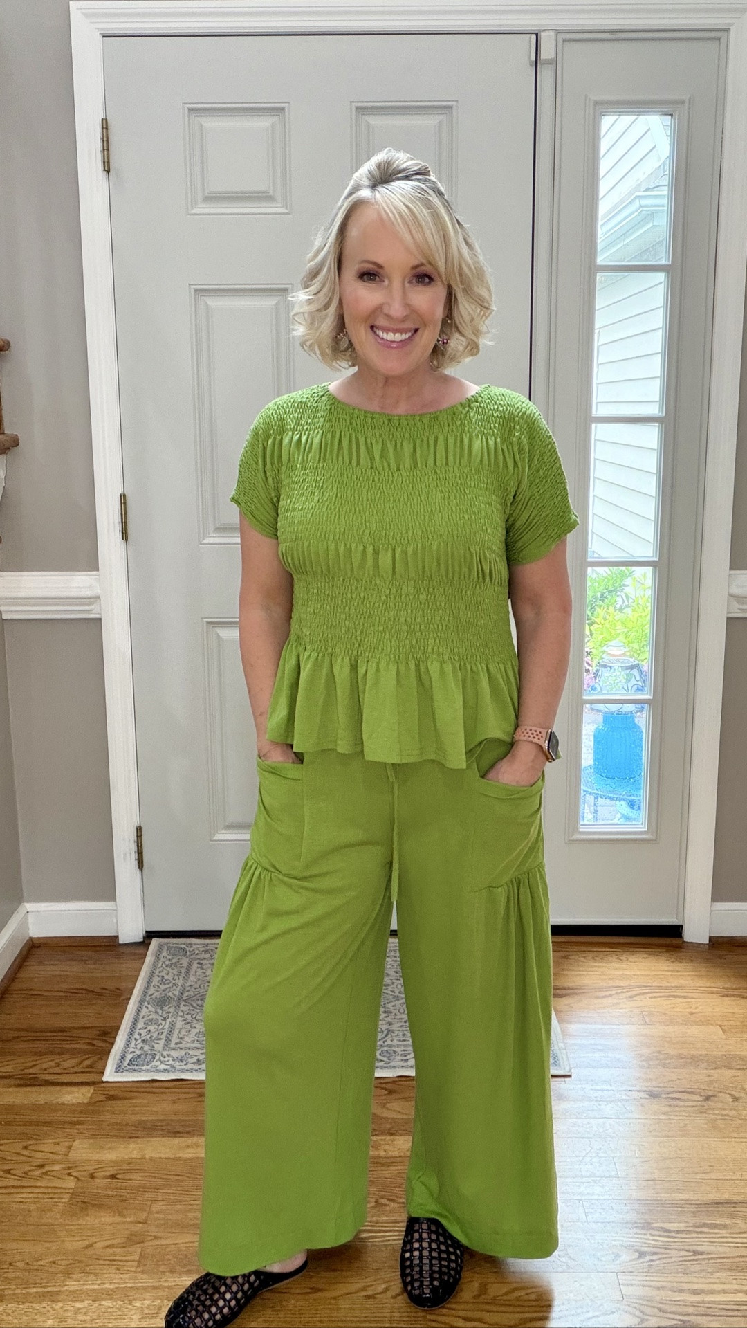 The set I can’t get enough of! Not only does it come in so many different colors but it’s comfy, lightweight, and available at such a great price! I paired it with my trendy jelly slides and my colorful beaded hoops for an easy summer look. Shop my outfit!

#LTKootd #LTKSeasonal #LTKgrwm