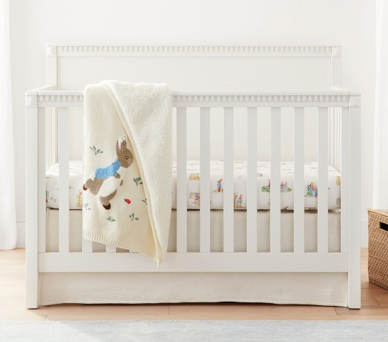 Peter Rabbit™ Heirloom Baby Blanket | Pottery Barn Kids