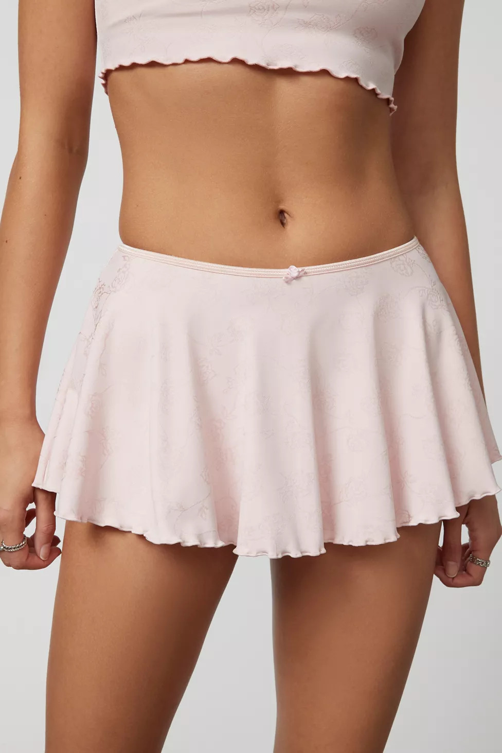 Frankies Bikinis Starshine Floral Mini Skort | Urban Outfitters (US and RoW)