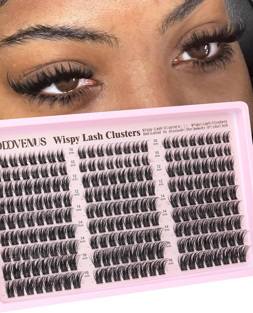Wispy Manga Lash Clusters Natural Eyelash Clusters Fairy Cluster Eyelash Extensions Anime Individ... | Amazon (US)