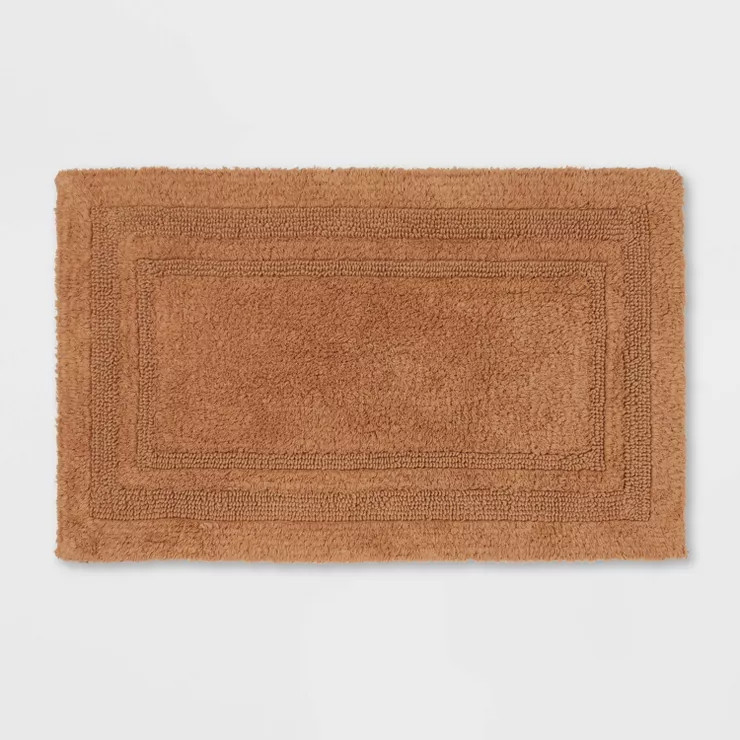 Performance Cotton Reversible Bath Rug - Threshold™ | Target