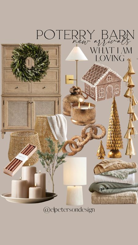 Cabinet 
Sconces 
Wreath 
Christmas trees
Bell garland
Baskets
Fur throw
Home decor 

#LTKHoliday #LTKfindsunder100 #LTKSeasonal