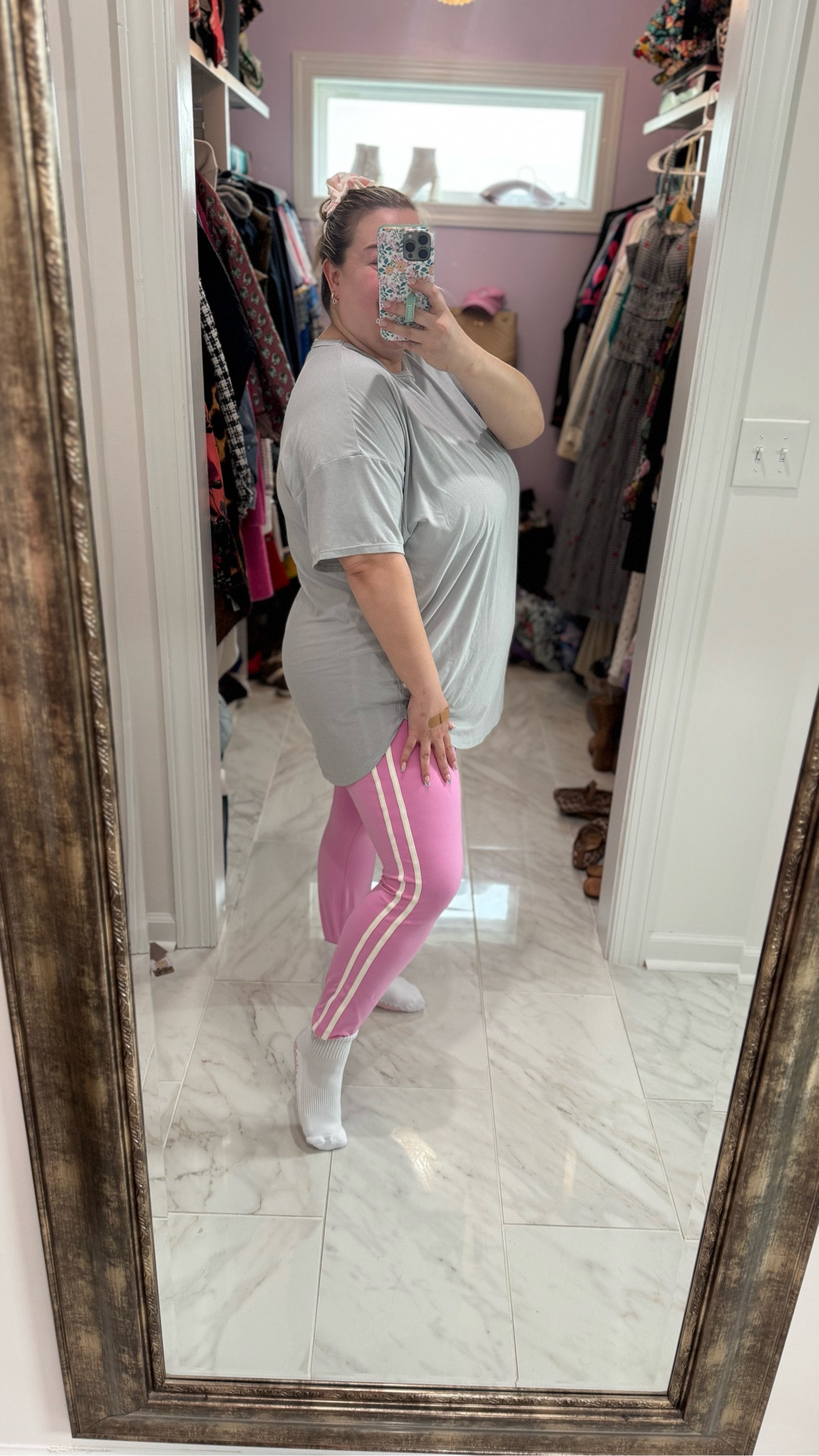 🧘🏼‍♀️ The Pilates outfit of the night included these new Old Navy cotton leggings.  Currently 50% off and I’m in the 2X. The rest of their active pieces are also 50% off! 🧘🏼‍♀️ 

#LTKSaleAlert #LTKPlusSize #LTKActive
