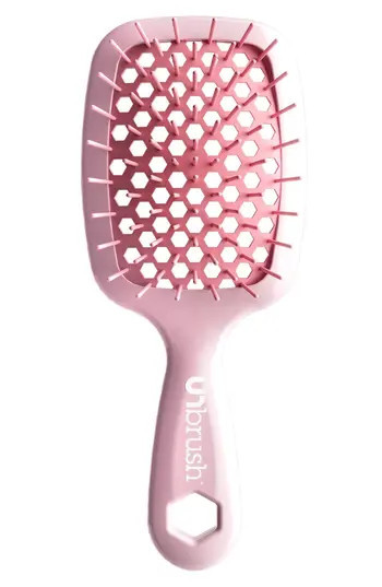 UNbrush Detangling Hair Brush Mini Pastel Collection in Pastel/Peony Light Pink at Nordstrom Rack | Nordstrom Rack
