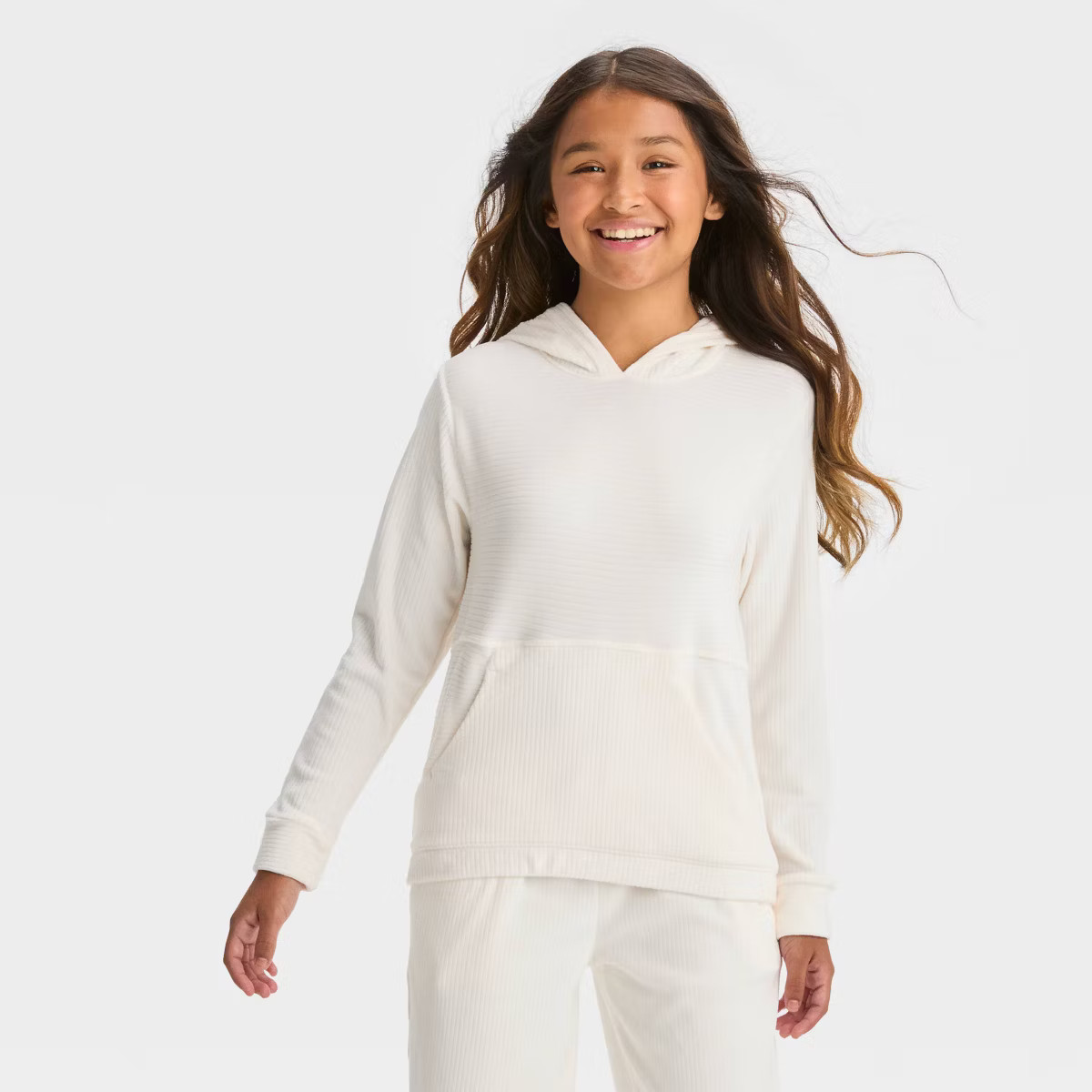 Girls' Velour Hoodie - All in Motion™ | Target