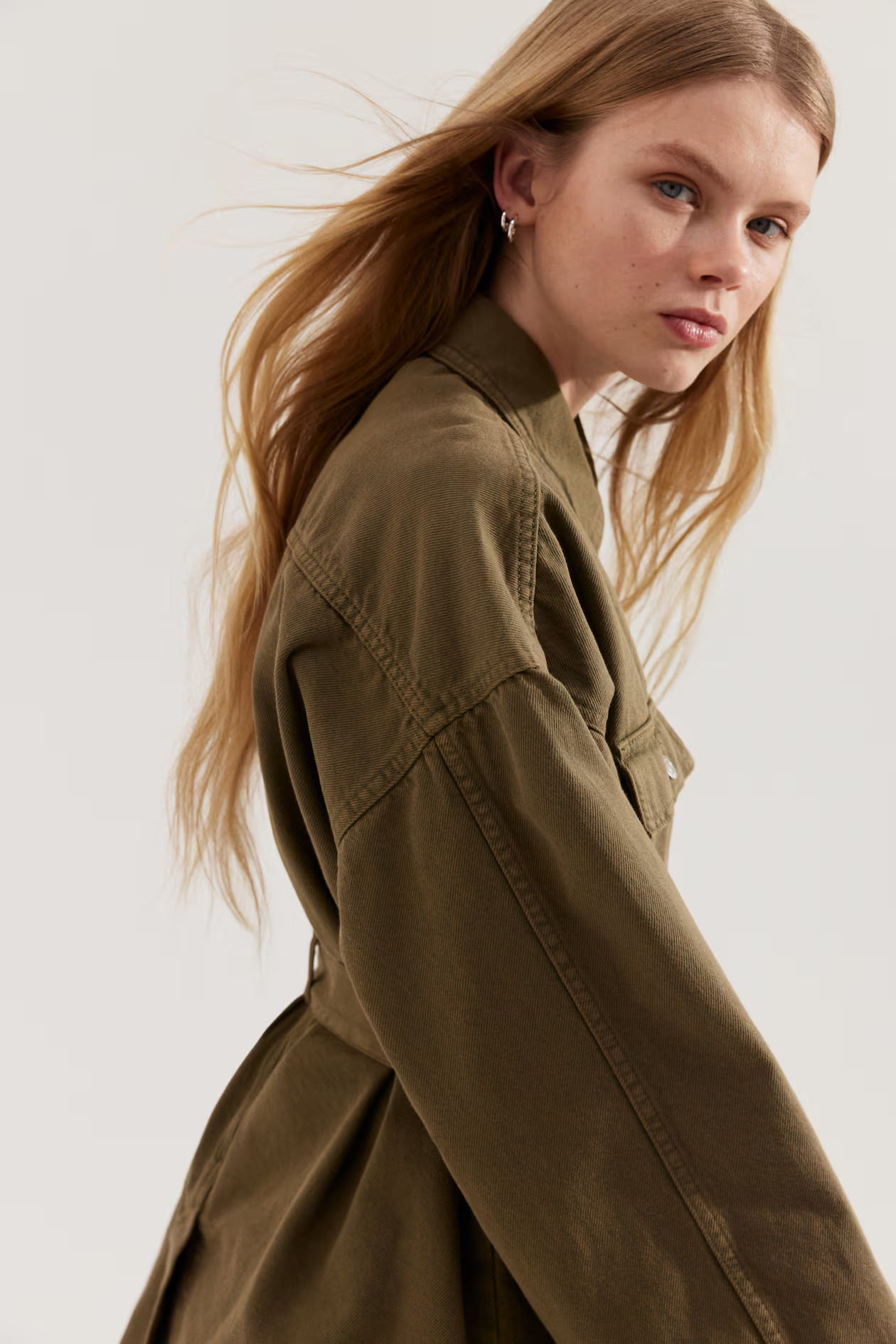 Tie-Belt Denim Jacket | H&M (US + CA)