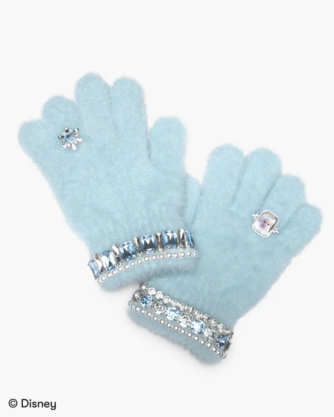 Disney Frozen Elsa Winter Jeweled Gloves | Super Smalls