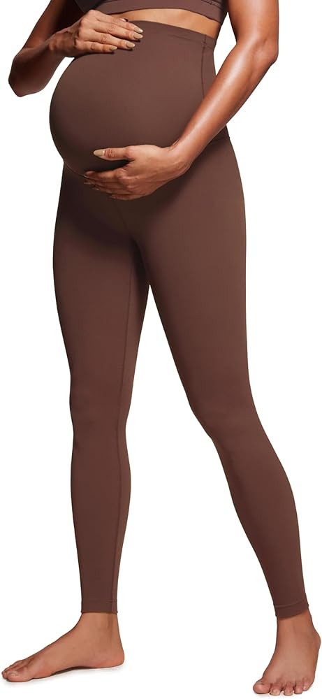 CRZ YOGA Womens Butterluxe Maternity Leggings 25" / 28" - Workout Activewear Yoga Pregnancy Pants... | Amazon (US)