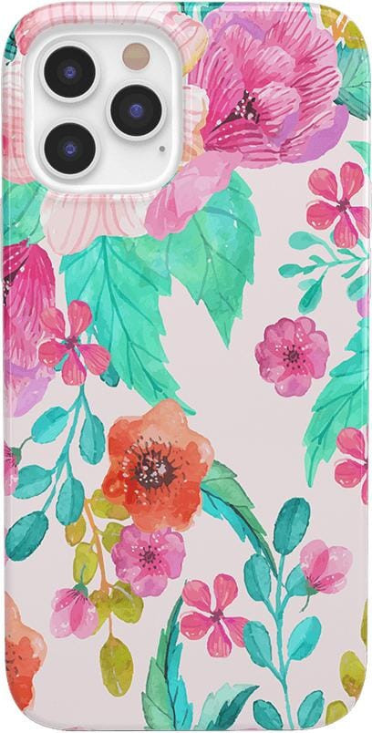 Out And About | Light Pink Floral  Case | CASELY