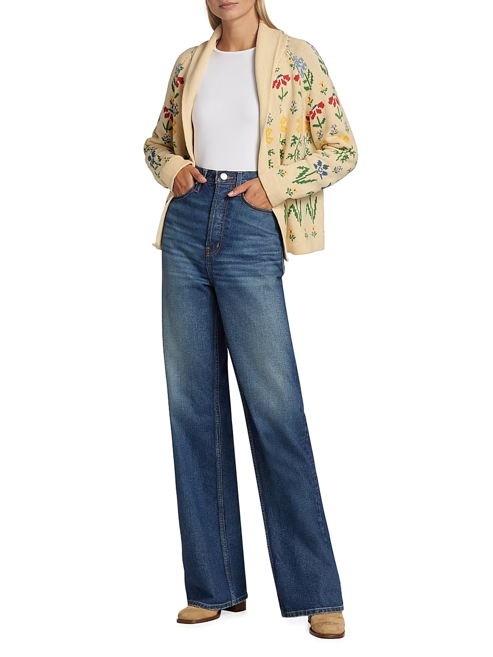 1978 Denim Wide-Leg Jeans | Saks Fifth Avenue