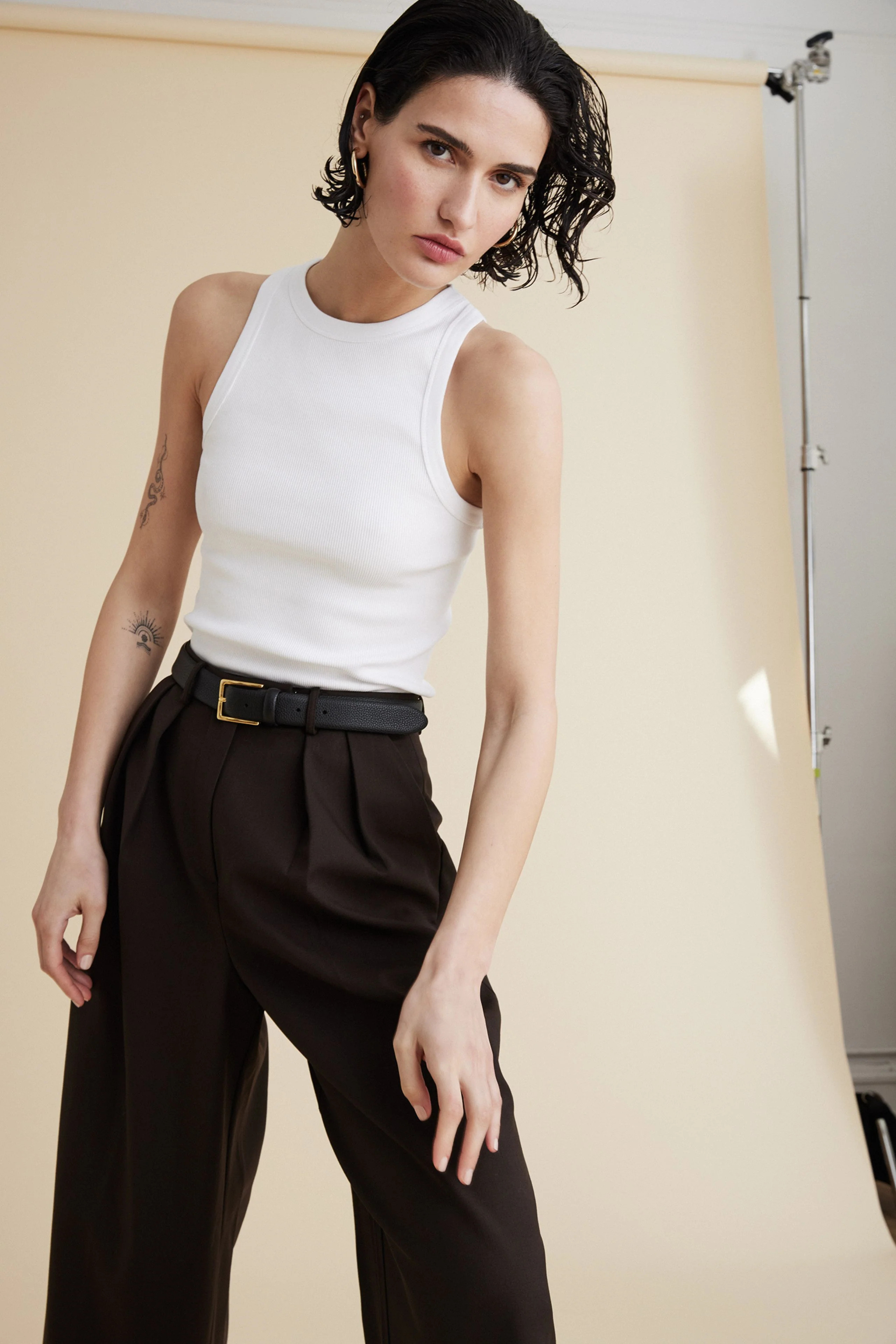 The Not So Basic Tank in White | Sold Out NYC