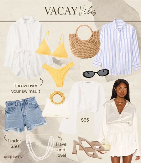 Cute things to wear on vacation! 

#LTKstyletip #LTKfit