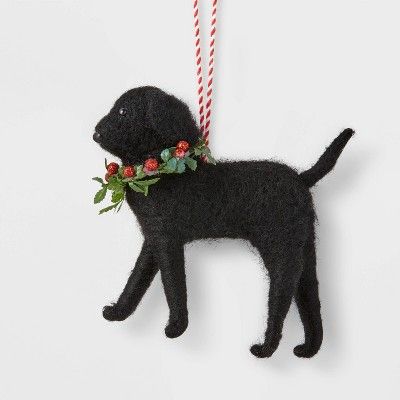 Felted Wool Labrador Retriever Christmas Tree Ornament - Wondershop™ | Target