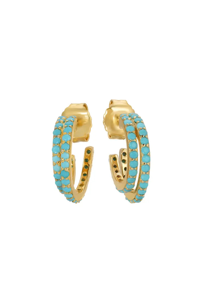 Evil Twin Double Huggie Hoop Earrings (Women) | Nordstrom | Nordstrom