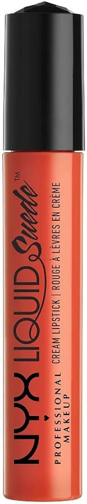 NYX PROFESSIONAL MAKEUP Liquid Suede Cream Lipstick - Orange County | Amazon (US)