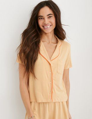 Aerie Real Soft® Pajama Shirt | Aerie