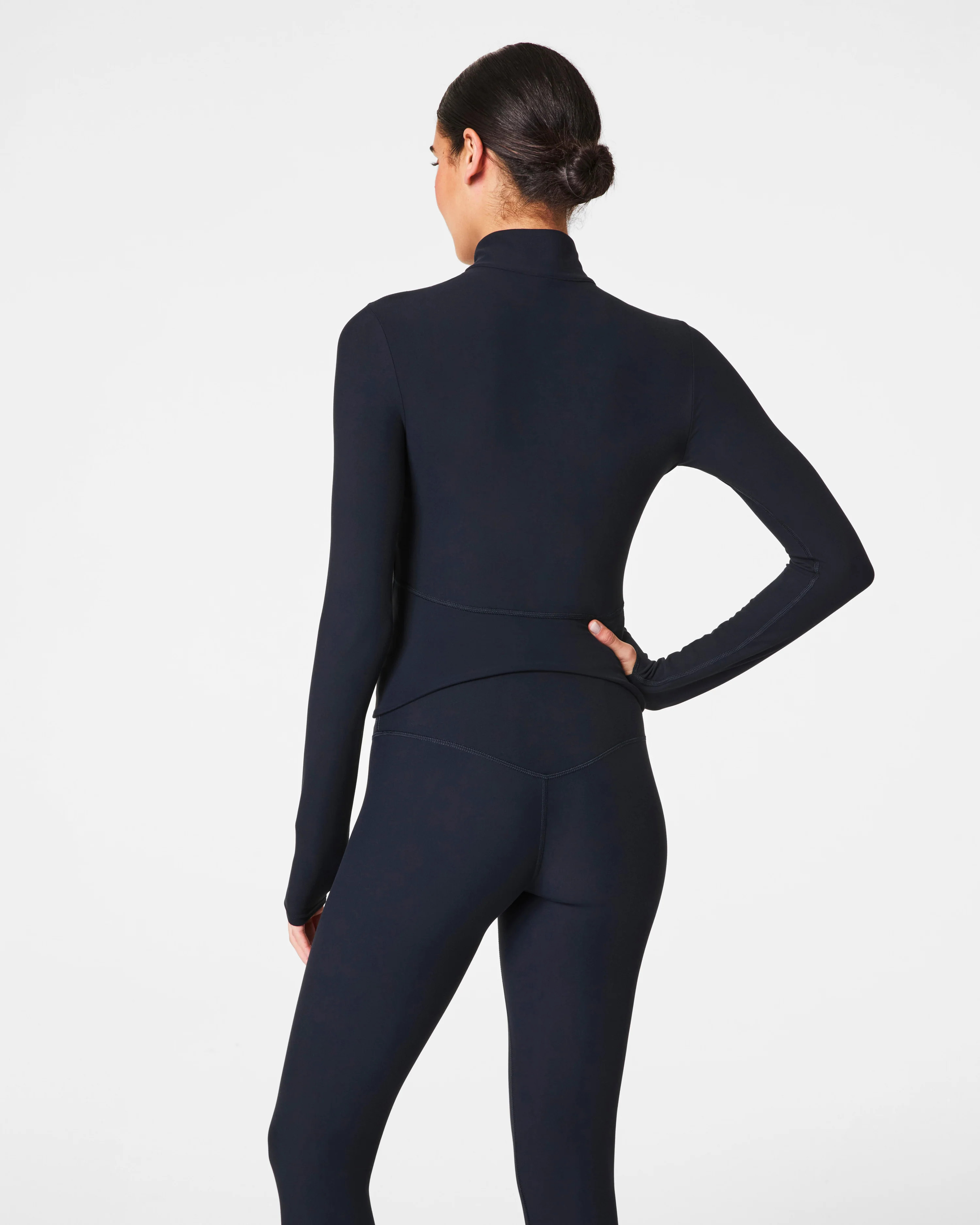 Smoothing Full Zip Jacket with 4-Way Stretch | SPANX | Spanx