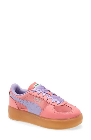 PUMA Palermo Elevata Platform Sneaker in Magic Rose/Caramel Latte at Nordstrom Rack, Size 7 | Nordstrom Rack