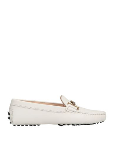 Tod's Woman Loafers White Size 5.5 Soft Leather | YOOX (US)