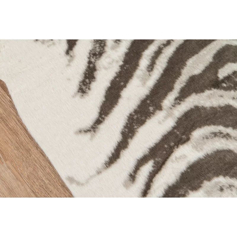 Acadia Animal Print Grey Area Rug | Wayfair North America