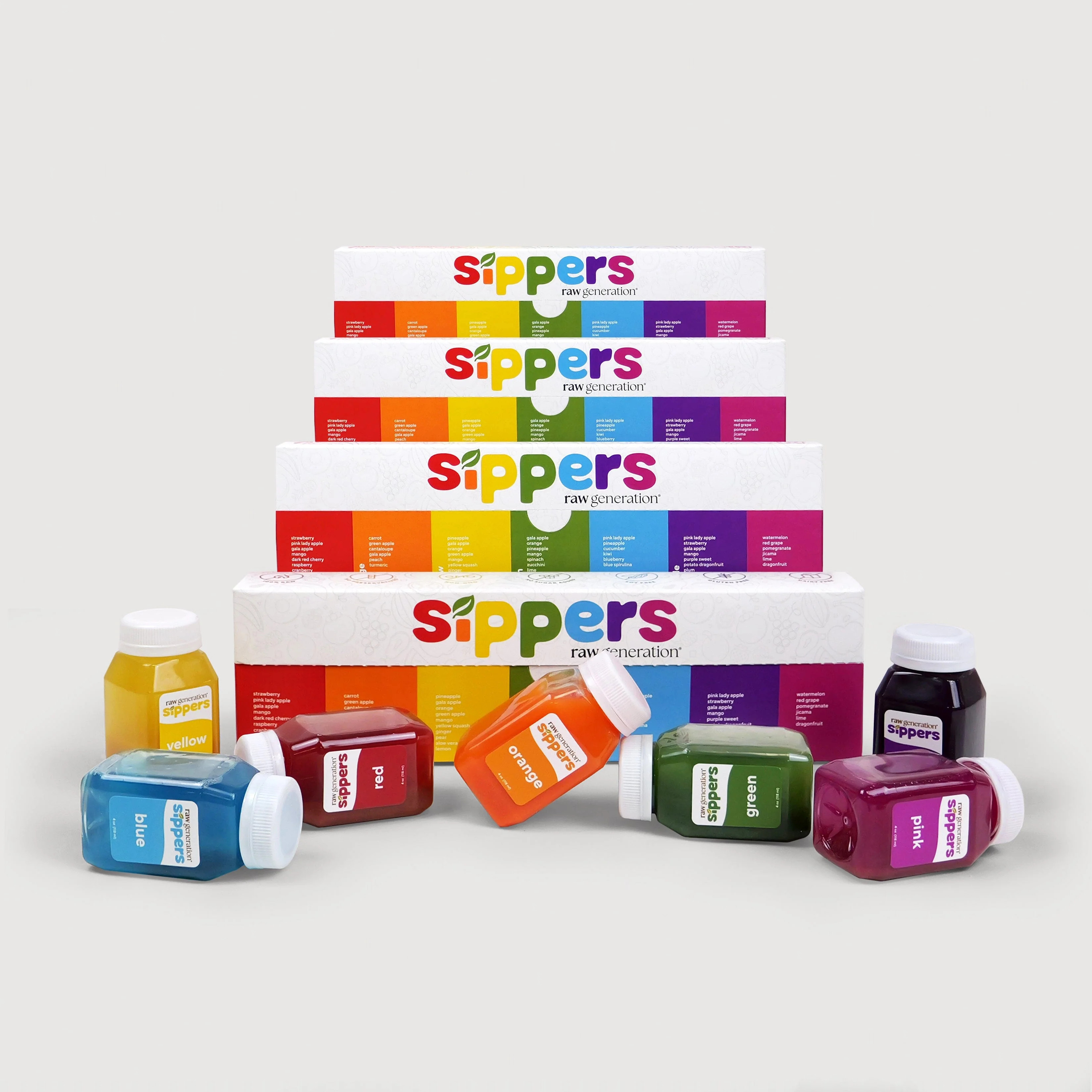 Little Sippers - Healthy Raw Juice Boxes for Kids | Raw Generation (US)