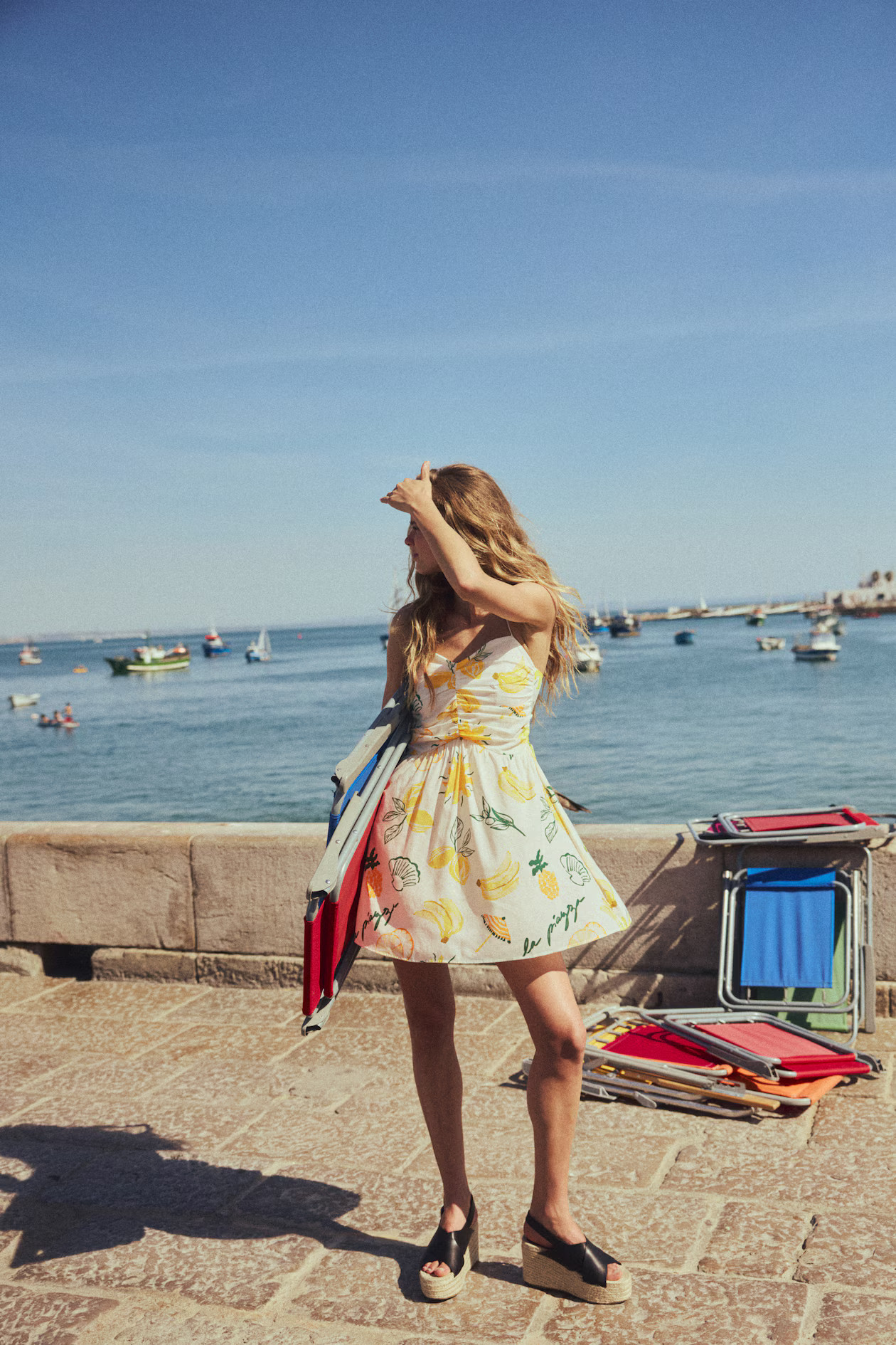 Printed Strappy Dress | H&M (US + CA)